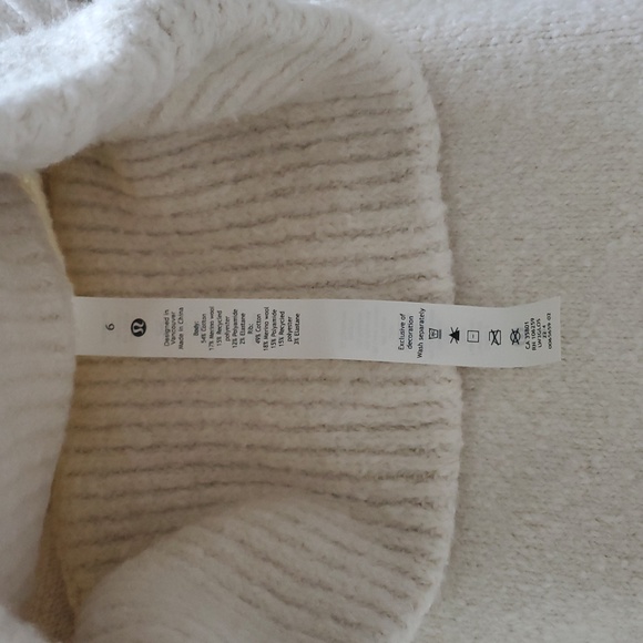 Lululemon Brushed Cottom Merino Blend Tunic - Picture 5 of 5